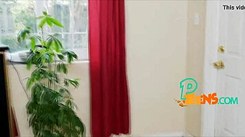 experienced stud pounds shaved blonde babe cowgirl style