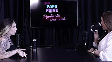 saucy interview packed with naughty fun featuring francis simas and thay carioca in porn cast brazil part 4