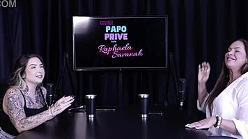 saucy interview packed with naughty fun featuring francis simas and thay carioca in porn cast brazil part 4