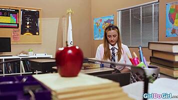 teacher see my tied hands spread wide pussy