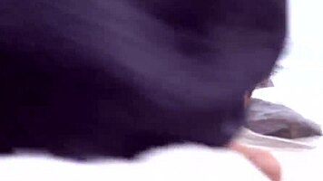 Watch this skinny petite brazilian get DAPED anal fucked publicly on beach!