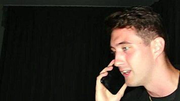 Brunette slut teaches amateur rough threesome fucking