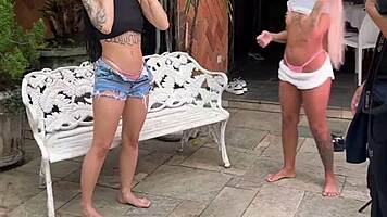 Behind Scenes Naked Brazilian Petite Photoshoot