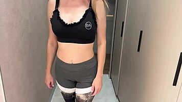 russian amateur caught riding pov after steamy talk session