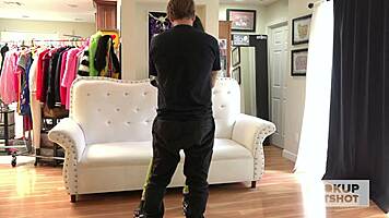 Leda Elizabeth Craves Bryan Gozzling's Rough Sex BTS