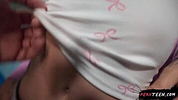 heart-pounding sneaky grocery store sex with horny young exhibitionist