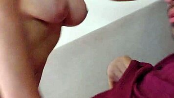 Eighteen-year-old cutie rides cock to the finish