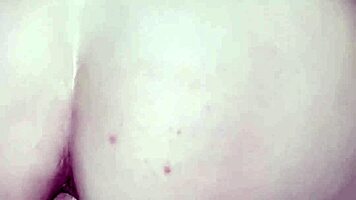 blonde big tits babe fucked hard doggystyle in living room