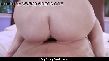 macy marx bends over for stepdaddy's hard doggystyle fucking after fight