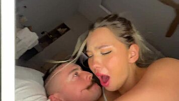 Damn! Hardcore Pounding of Sexiest Blue-Eyed Blonde's Tight Wet Pussy Until She Orgasms Wildly!