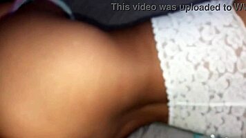 perverted man wakes latina beauty for rough midnight pussy pounding