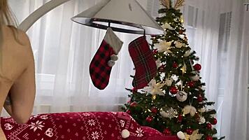 blonde teen's wet casting lips wrap monster cock