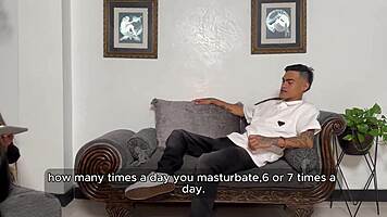 mexican milf psychologist bangs her nerdy young client hard in the office