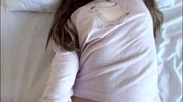 hairy teen rides cock harder than anyone else