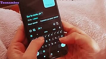 roommate pounds her tight wet pussy hard