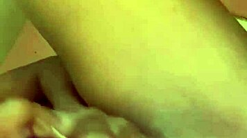 skinny ebony wife worships ass with sextoys driving her to explosive orgasm domination