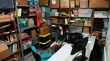 Alex Harper's Risky Office Pounding Encounter