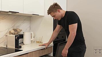 Make her deepthroat cock for spilling coffee?