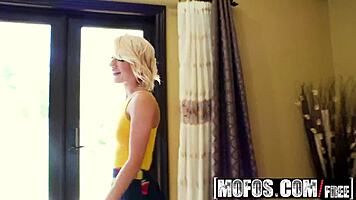 horny wife bella rose megan sage steals husband pov anal