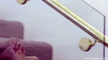 Porn star Pop Starz dives into wild threesome fun