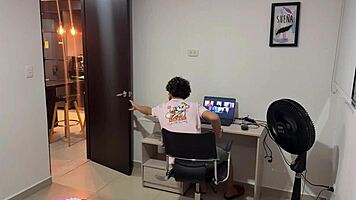 don't cum inside my best friend fucks me so good while distracted