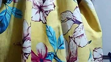 VIRGIN BABE Flaunts Dress No Underwear at College