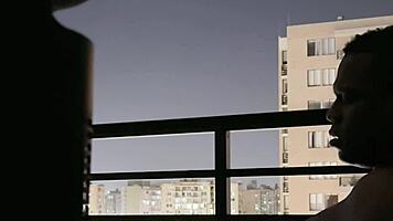 Watch me suck best friend's boyfriend's cock on balcony!