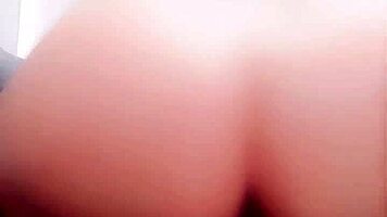 what does this big ass white slut do home alone