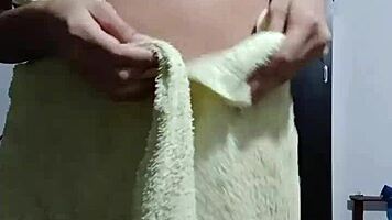 VIRGIN BABE Flaunts Dress No Underwear at College