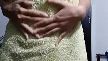 VIRGIN BABE Flaunts Dress No Underwear at College