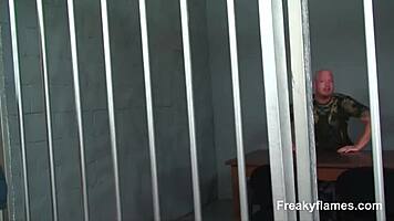 Shaved teen slut takes monster cock facial after deepthroat and rough pounding