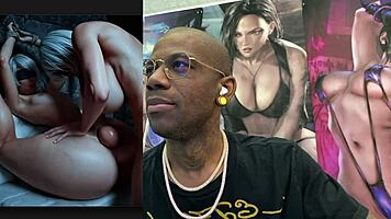 Thicc trans babe 2b rides 9s cock to creampie finish