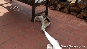 Blonde's Thrilling Trip to Barselona on 25 May