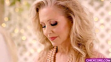 Gorgeous young bride carolina sweets lesbian licks julia ann