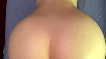 huge ass grinds bold lap dance into intense skinny cowgirl ride