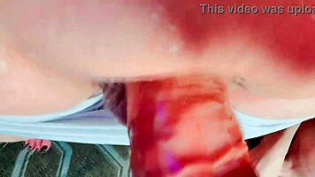 Kneel and suck our oiled tranny cocks deep down your throat POV!