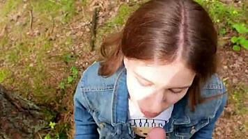 after home fuck i hike out to deepthroat and swallow his load publicly