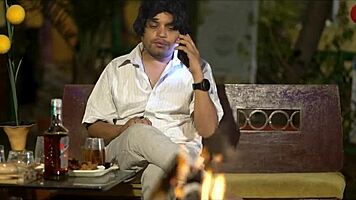 Cute indian model dances into horny anal licking session