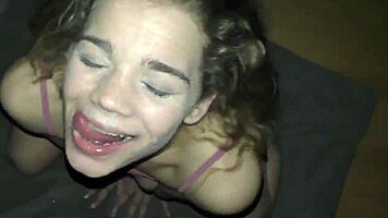 cute blonde teen roughly fucked yeah 😈🔥