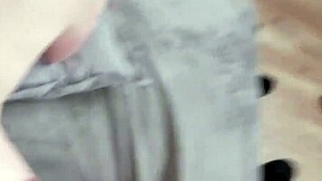 PETITE GINGER KRISTAL ORCHID RIDES HAIRLESS PUSSY HARD