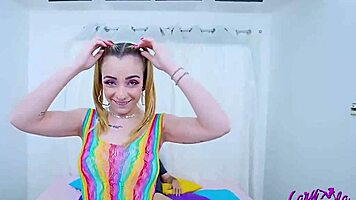Naughty stepfather rams every hole pulling ass up for wild fucks!