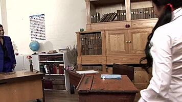 Aletta ocean and amanda bleack explore desires after lit class intrigue