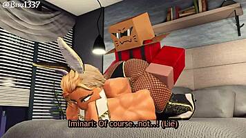 discovering the rabbit hole special with her favorite toy