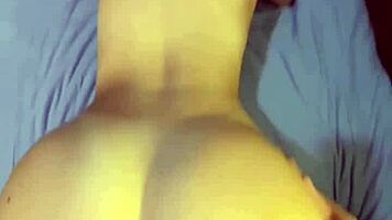 Amateur College Coed in Nike Socks Savors Slow Intimate Cock Ride