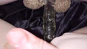 kinky arab babe rips clothes for dripping wet dildo masturbation virgin food fetish explosion