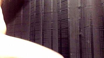 Skinny femboy showers obedient horny submissive shemale for pleasure