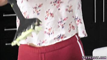 verified amateurs go hardcore with blonde teen anal threesome