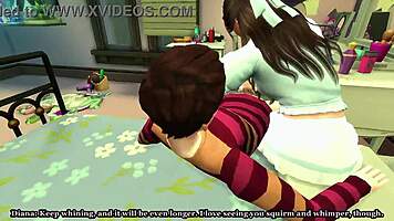 College Cram Session Turns Into Sims 4 Machinima Roleplay