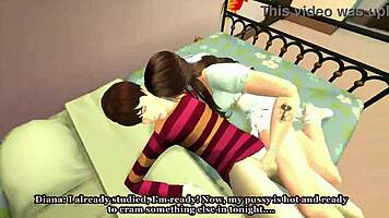 College Cram Session Turns Into Sims 4 Machinima Roleplay