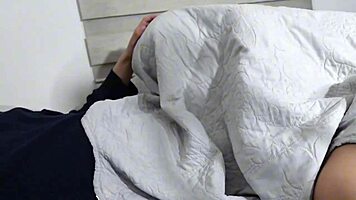 snuck in for secret fuck with curvy latina neighbor almost caught